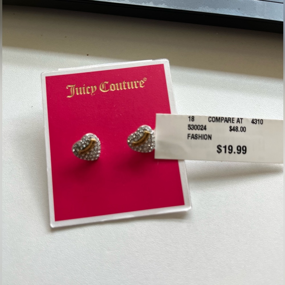 Juicy Couture earrings. BRAND NEW!!!